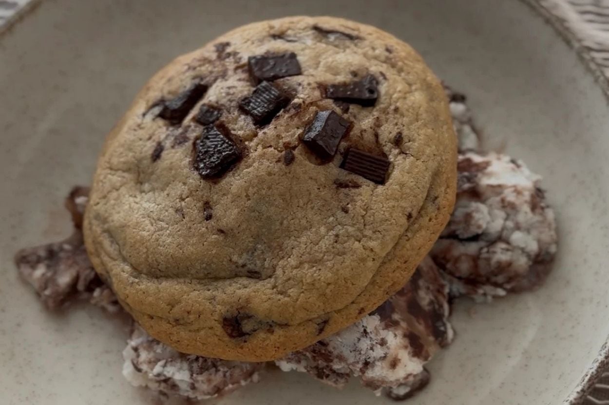 Kahve Molalarına: Fındık Kremalı Dondurmalı Cookie
