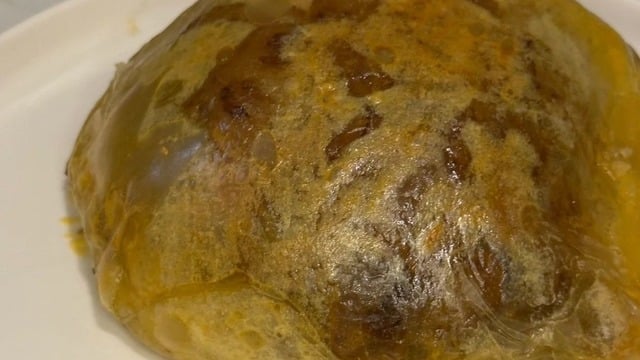 Airfryer'da: Pirinç Yufkasından Kapalı Hamburger