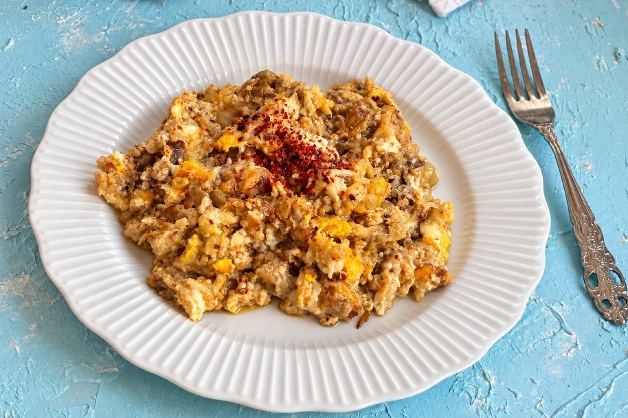 Duygu'nun Tarifi: Yumurtalı Babagannuş