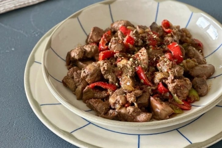 Tavuk Ciğeri Kavurması