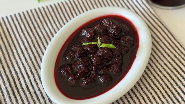 Kahvaltılara: Böğürtlen Reçeli