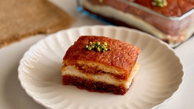 Safiye'nin Tarifi: Muhallebili Ekmek Kadayıfı