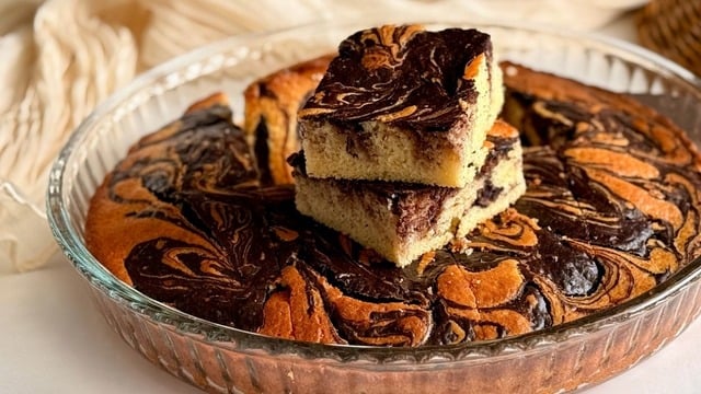 Melahat'ın Tarifi: Borcamda Tahinli Kek