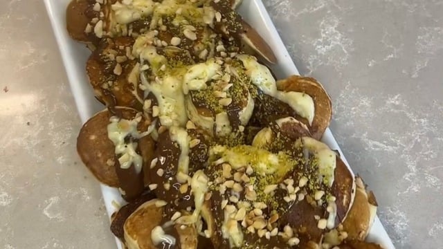 Waffle Tadında: Muzlu Mini Pancake