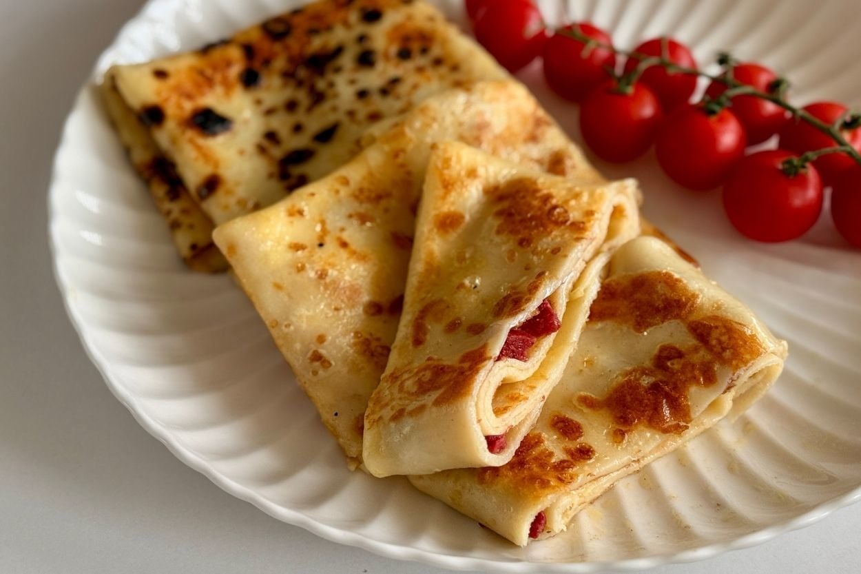 Zeynep'in Tarifi: Sucuklu Krep