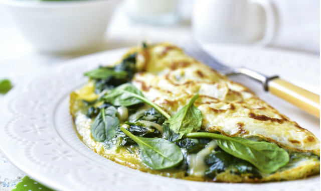 İştah Açan Rengiyle: Ispanaklı Omlet