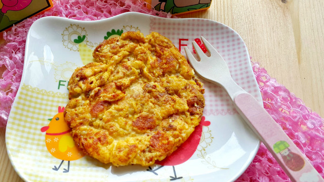 8+ Aylık Miniklere Kahvaltı: Bebek Omleti