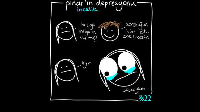 Herkesin Kendinden Bir Parça Bulacağı "Pınar'ın Depresyonu"ndan 15 'Şüşko' Kare