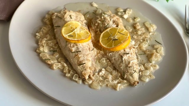 Firavun Mutfağından: Tahin Soslu Levrek