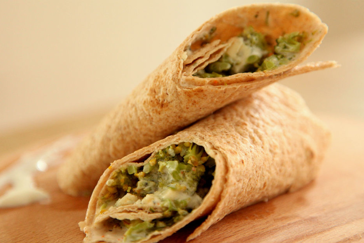 Sağlık Rulosu: Brokoli Wrap
