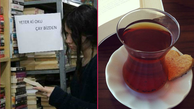 Kitap Okuyana Çay Bedava Diyerek Okuma Sevgisi Aşılayan 8 Güzel Mekan