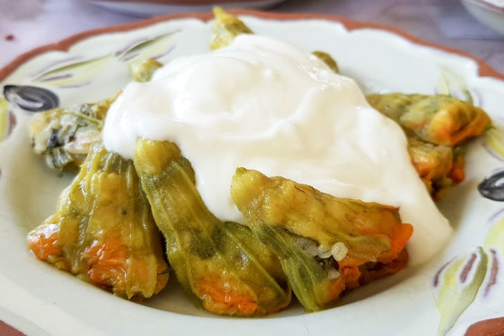 Kabak Çiçeği Dolması Tarifi