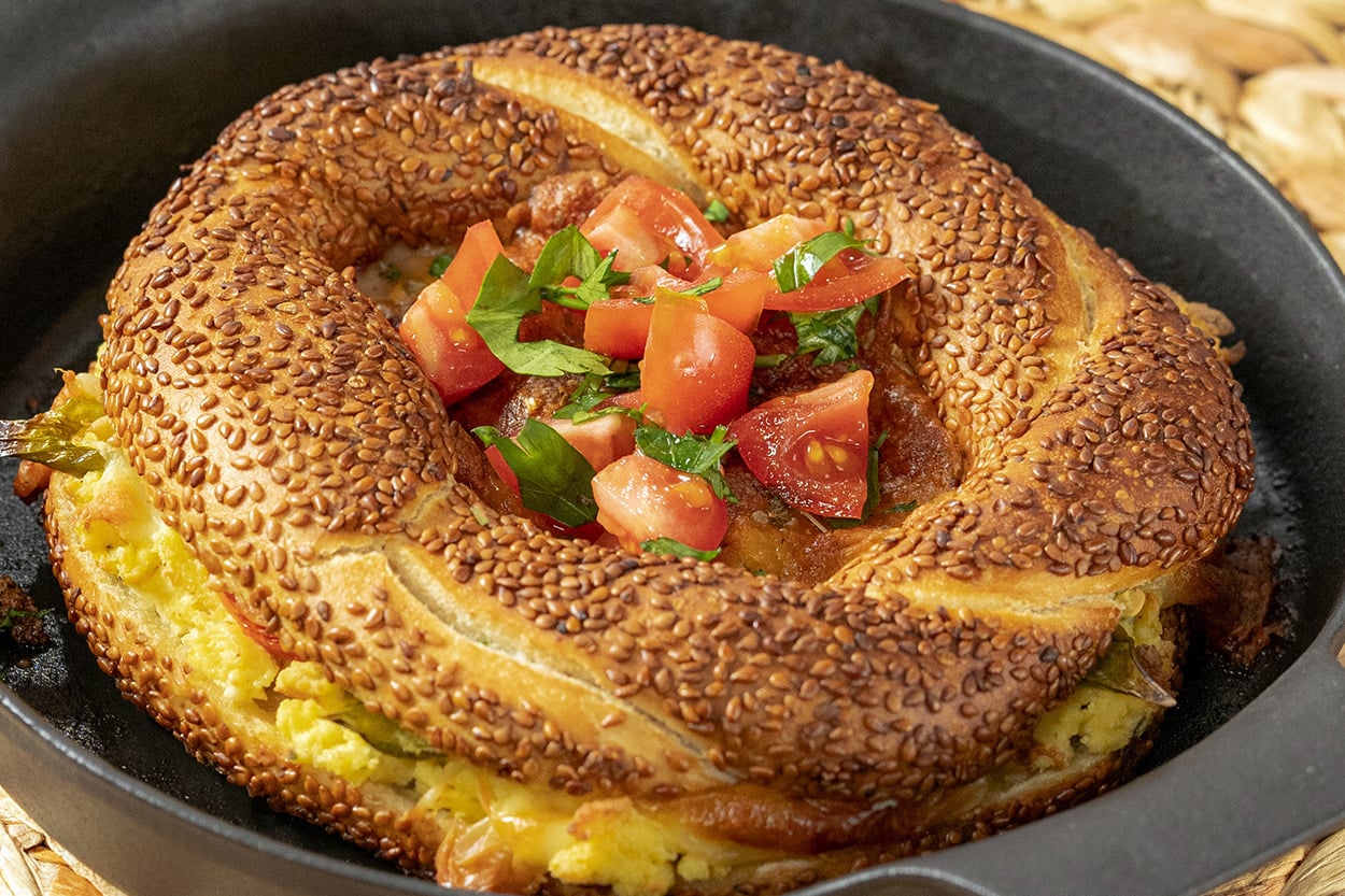 Kahvaltının Yeni Yıldızı: Simit Burger