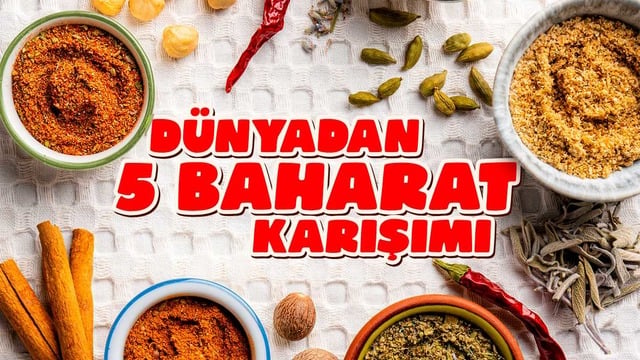 Baharat Karışımları: Dünyadan 5 Farklı ve Kolay Baharat Karışımı