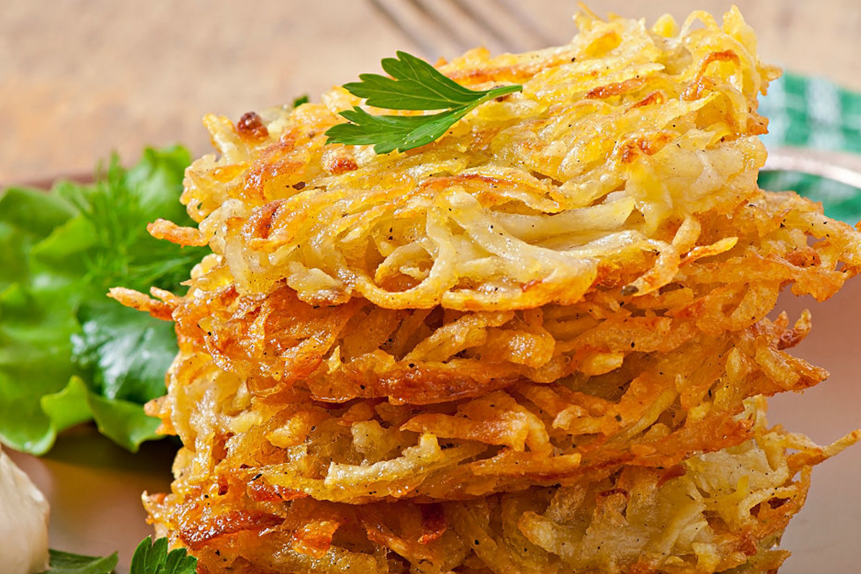 Parmak Patatese Selamlar: Patates Pancake
