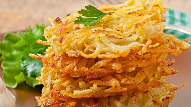 Parmak Patatese Selamlar: Patates Pancake