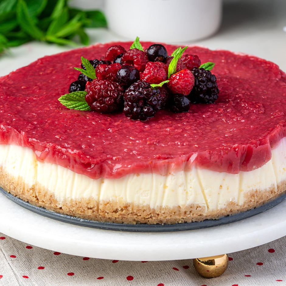 Videolu Frambuazlı Cheesecake Tarifi - Yemek.com