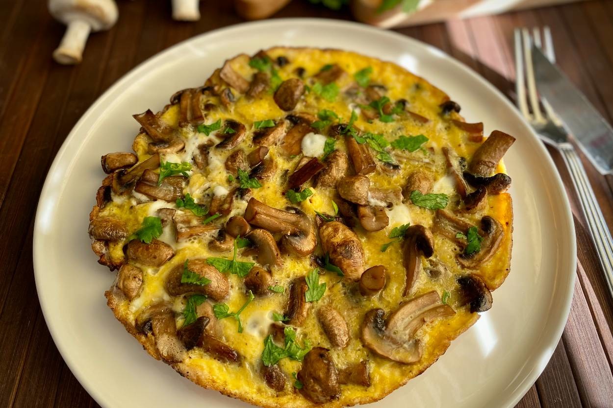 Lezzetine Doyum Olmaz: Yumurtalı Mantar