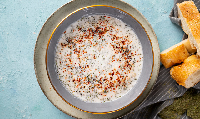 Çok Kolay: Pratik Ayran Aşı Çorbası