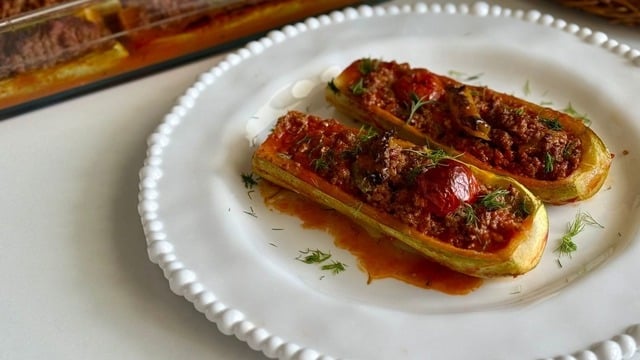 Patlıcana Rakip: Kabak Karnıyarık