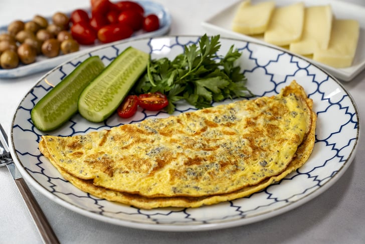Chia Tohumlu Peynirli Omlet Tarifi