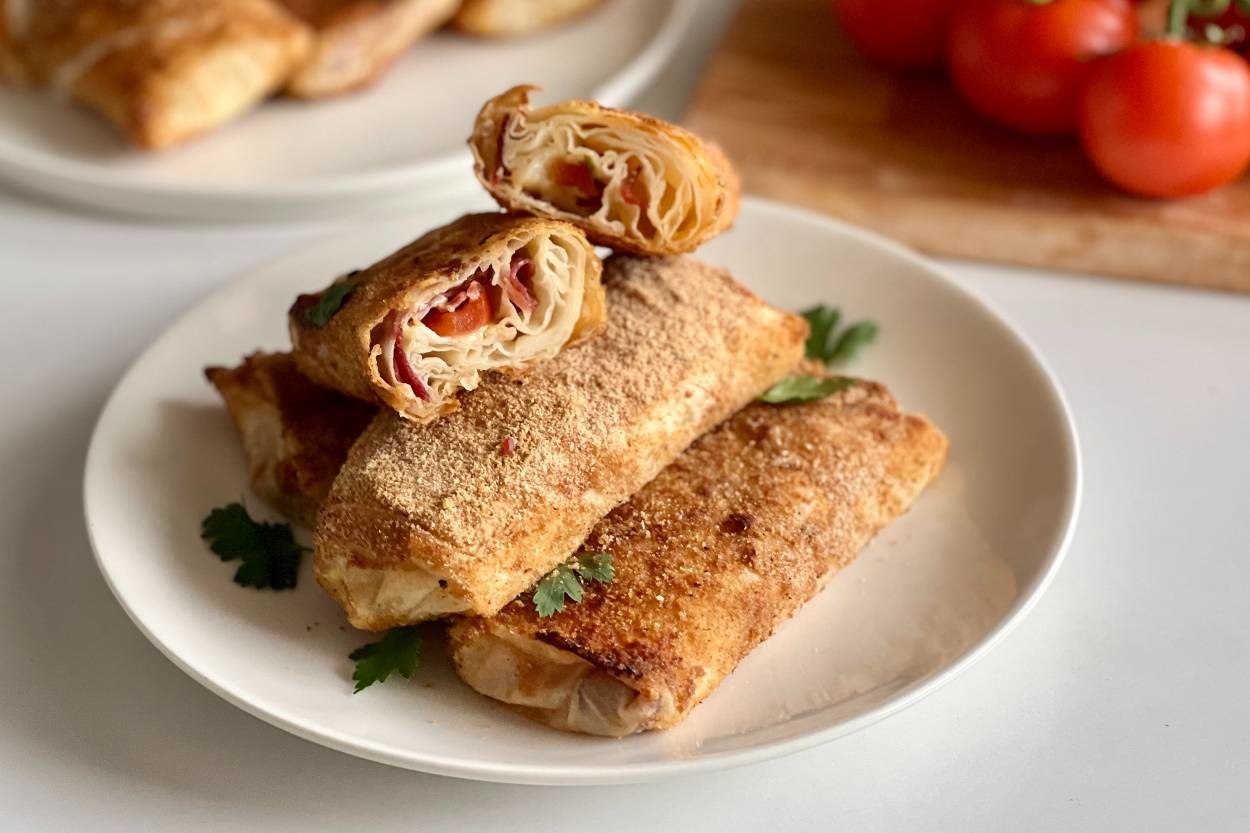 2 Yufkalı: Pastırmalı Börek