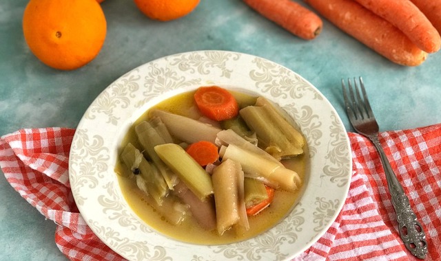 Lezzeti Sosunda: Portakallı Pırasa