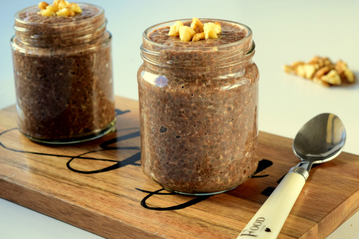 Hindistan Cevizi de Var: Kakaolu Chia Puding
