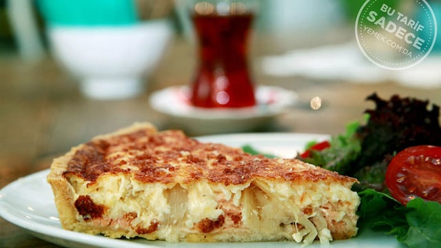 Mum’s Cafe’den: Somonlu, Kuşkonmazlı Kiş