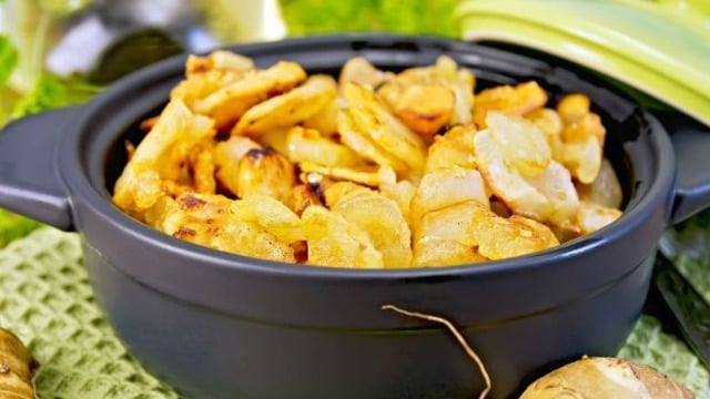 Cips mi Demeliydik: Yer Elması Kızartması