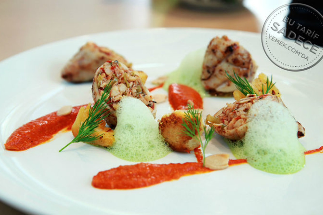 The Dish Room Restaurant’tan: Deniz Mahsullü Kokoreç
