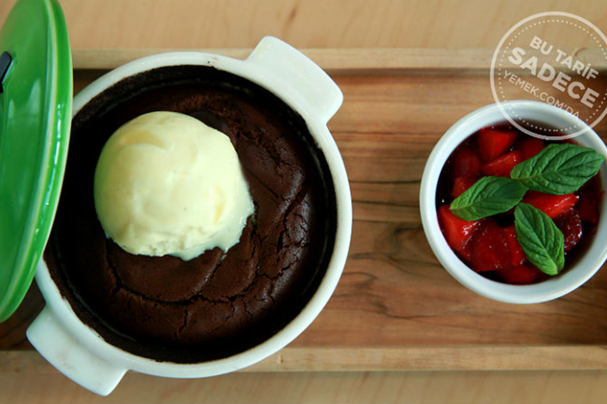 The Dish Room Restaurant’tan: Volcano Kek