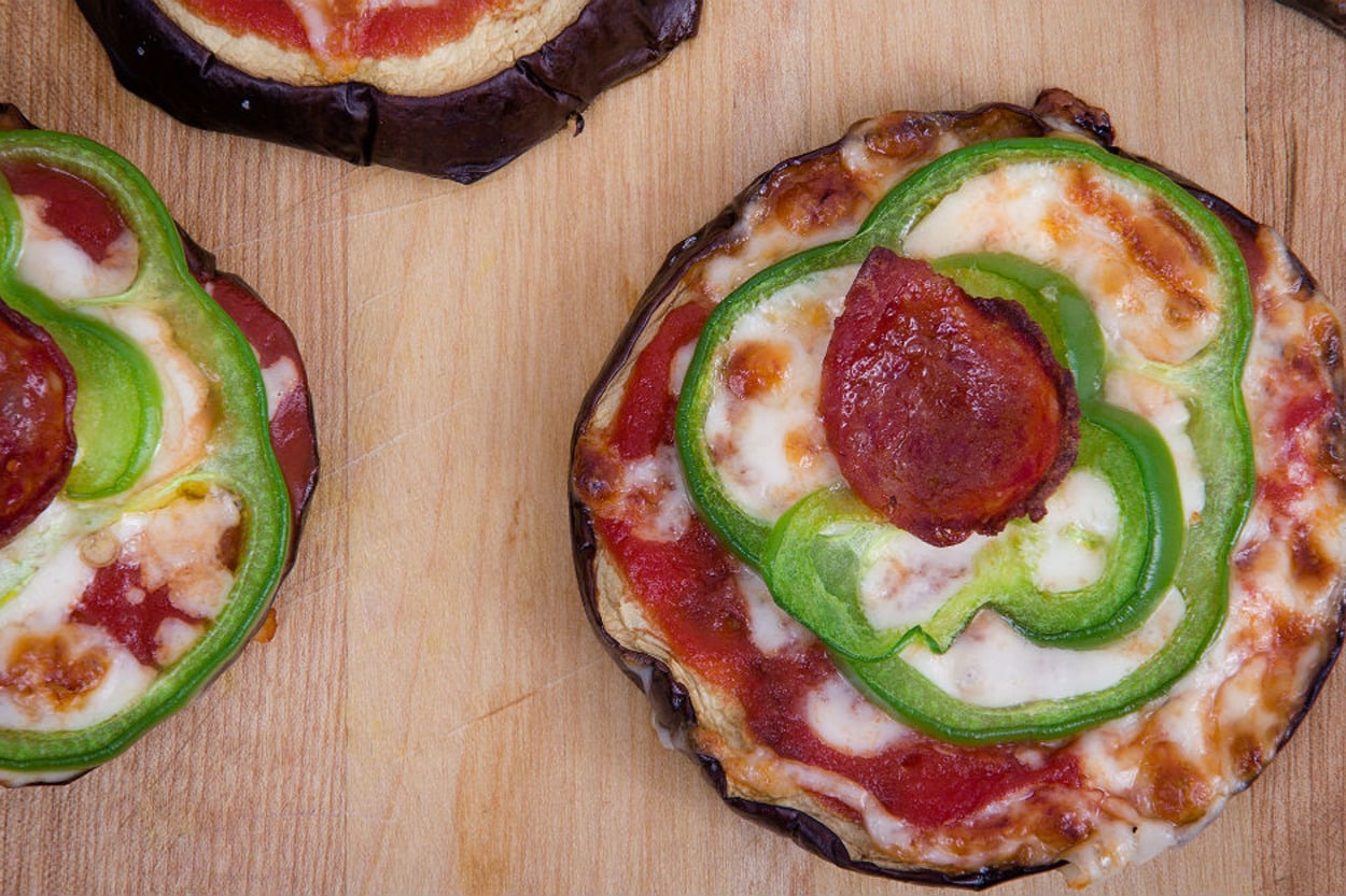Hamura Yer Yok: Patlıcan Tabanlı Pizza