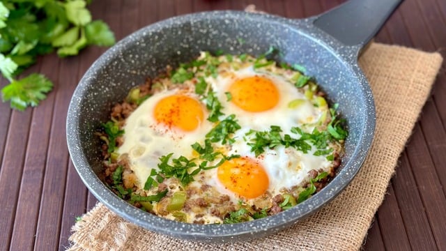 Her Daim Doyurucu: Kıymalı Yumurta