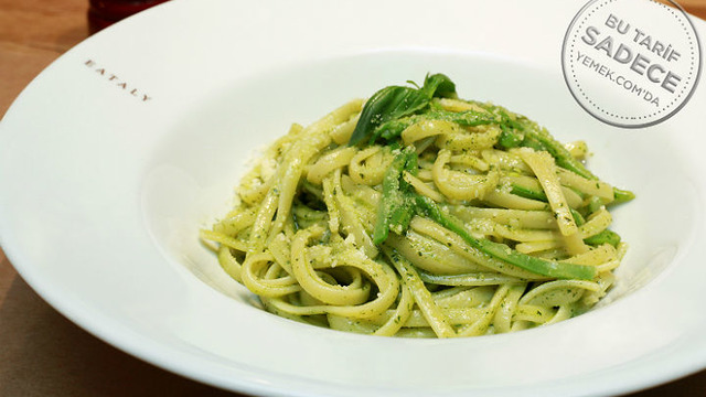 Eataly İstanbul'dan: Pesto Soslu Makarna (Linguine al Pesto a)