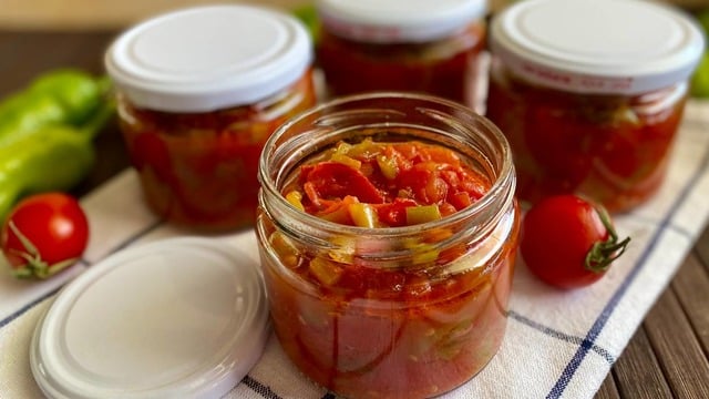 Kışa Hazırız: Konserve Menemen