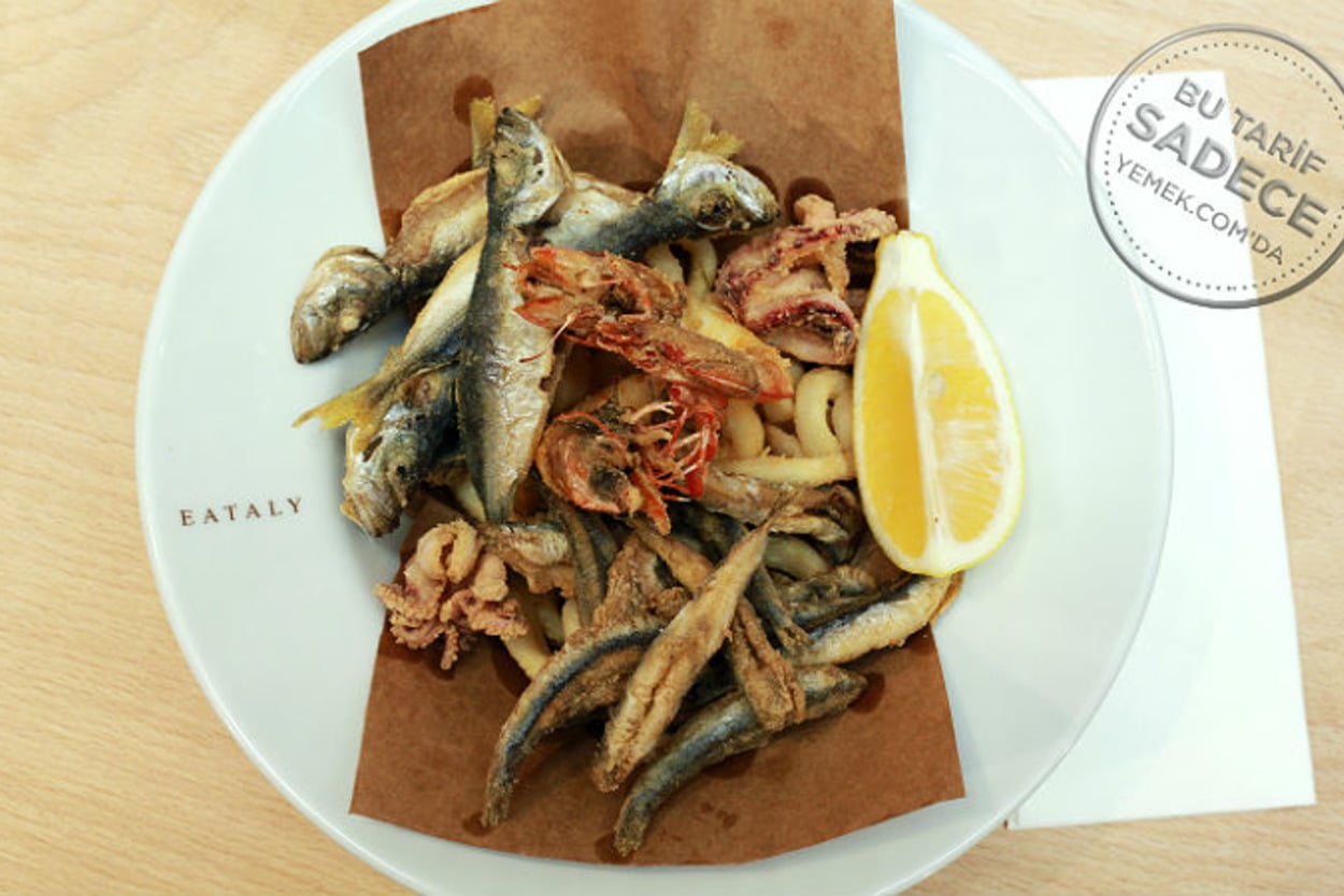 Eataly İstanbul'dan: Karışık Deniz Ürünleri Kızartması (Gran fritto di pesce)