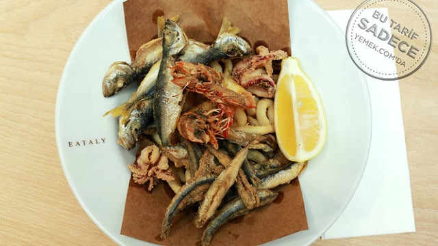 Eataly İstanbul'dan: Karışık Deniz Ürünleri Kızartması (Gran fritto di pesce)