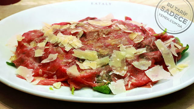 Eataly İstanbul'dan: Carpaccio Tabağı
