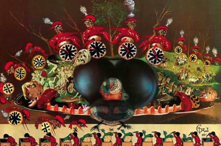 Salvador Dali'nin Yeniden Basılan Sürrealist Yemek Kitabı