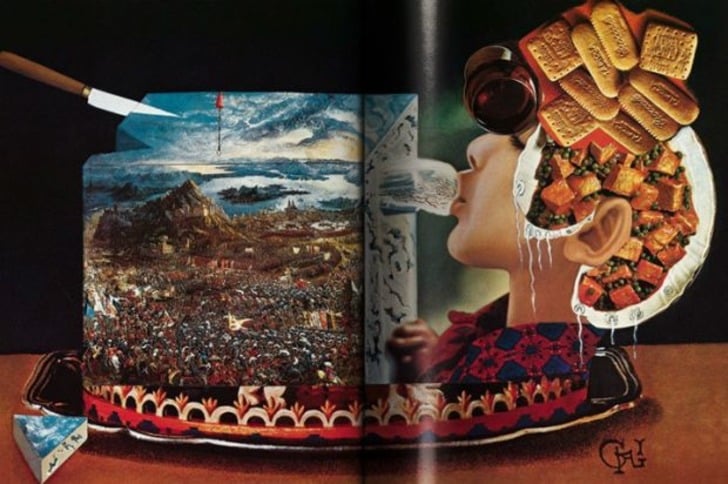 Salvador Dali'nin Yeniden Basılan Sürrealist Yemek Kitabı