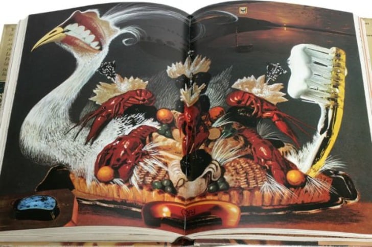 Salvador Dali'nin Yeniden Basılan Sürrealist Yemek Kitabı