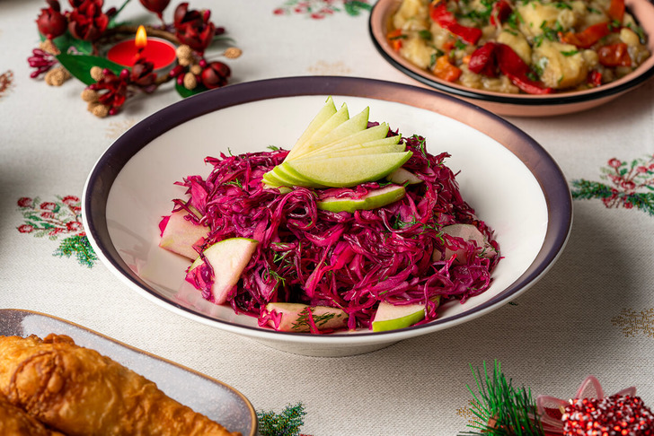 Turşu Tadında Mor Lahana Salatası Tarifi