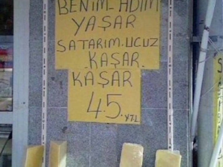 Sloganlarıyla Büyük Markalara Taş Çıkaran 13 Mizahşör Yurdum Esnafı