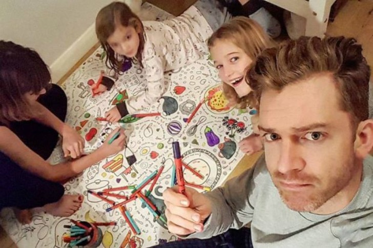 Baba Gibi Baba: 4 Kızıyla Instagram Fenomeni Olan Babanın 20 Sevimli Paylaşımı