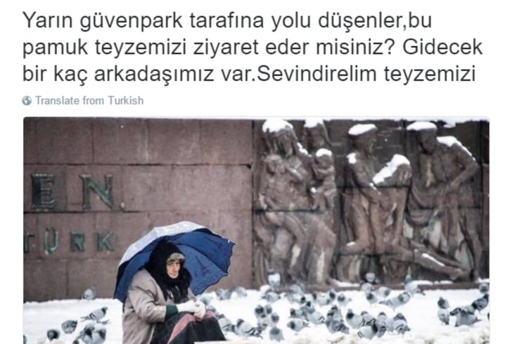Ankara Güvenpark'ta Kuş Yemi Satan Nezegül Nine'nin İyilikle Dolu Hikayesi