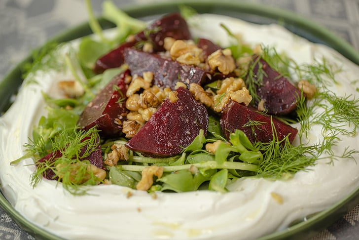 Yoğurtlu Semizotlu Pancar Salatası