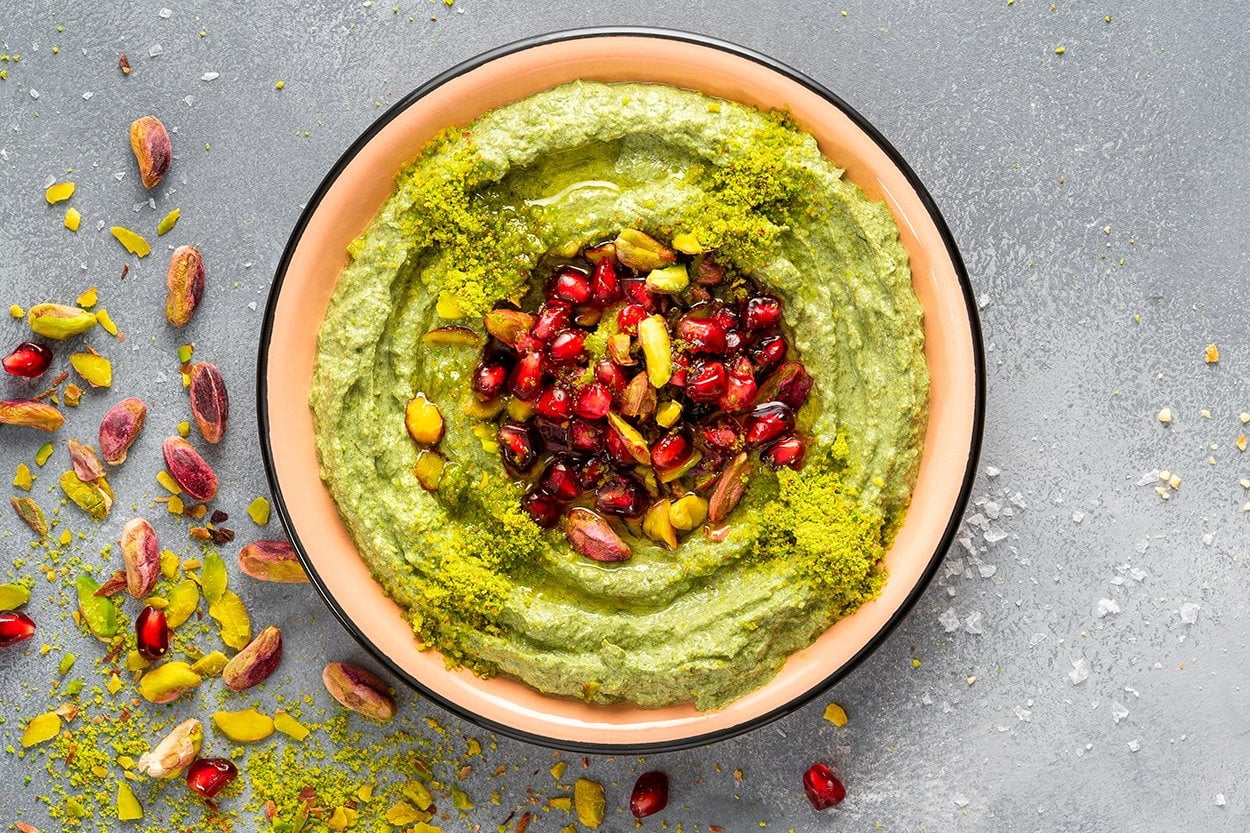 Yemyeşil Güzellik: Ispanaklı Fıstıklı Meze