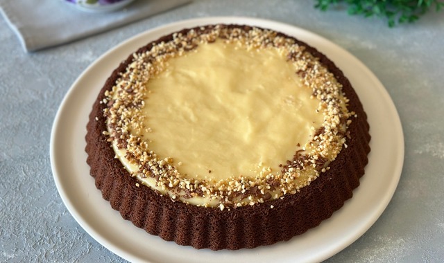 Bir Dilim Yetmez: Muhallebili Tart Kek