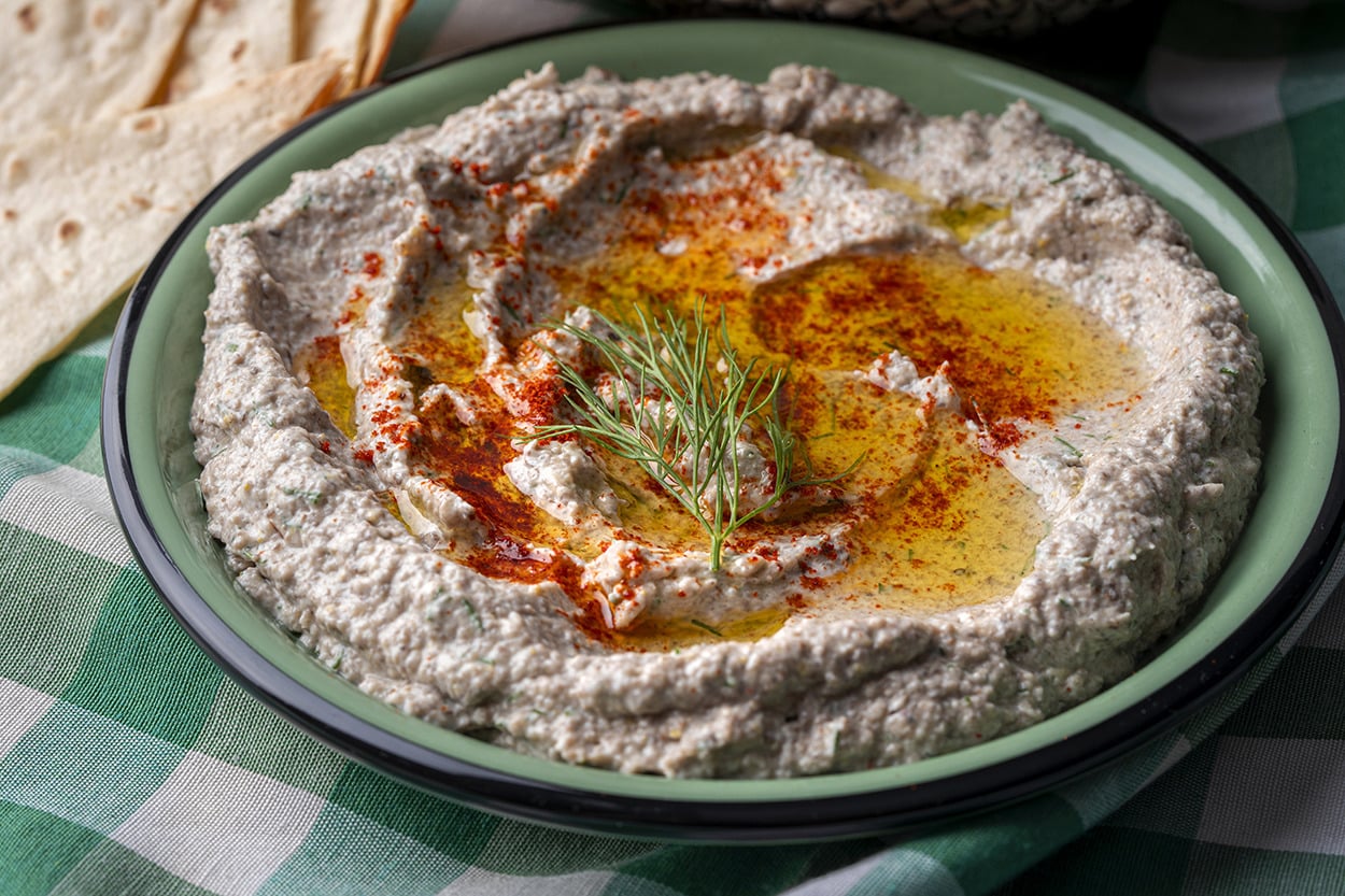 Lezzeti Nefis: Labneli Mantar Ezme